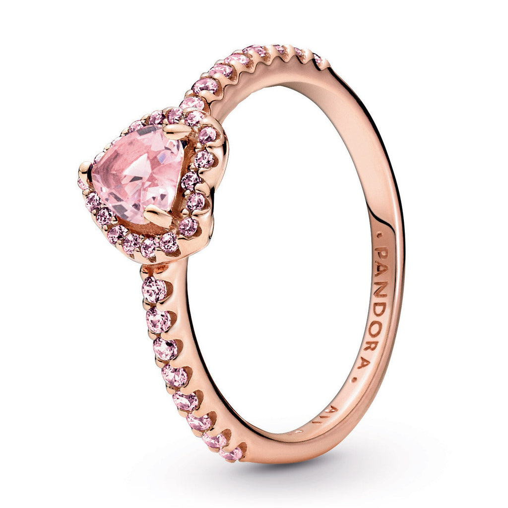 Pandora Elevated Heart Ring
