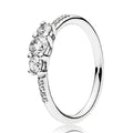 Pandora Clear Three-Stone Ring