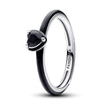 Pandora ME Black Chakra Heart Ring